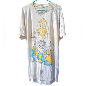 Vintage Single Stich Bird Beach Tshirt  Cover Up USA Made